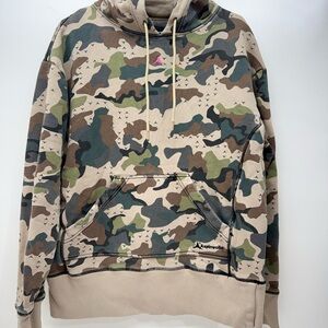 Aspin Wall camo hoodie sweatshirt sz Large